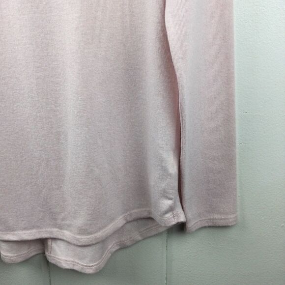 Rachel Zoe Pink Sweater,‎  Pastel Pink Cowl Neck Top, Size - XS - Picture 5 of 9